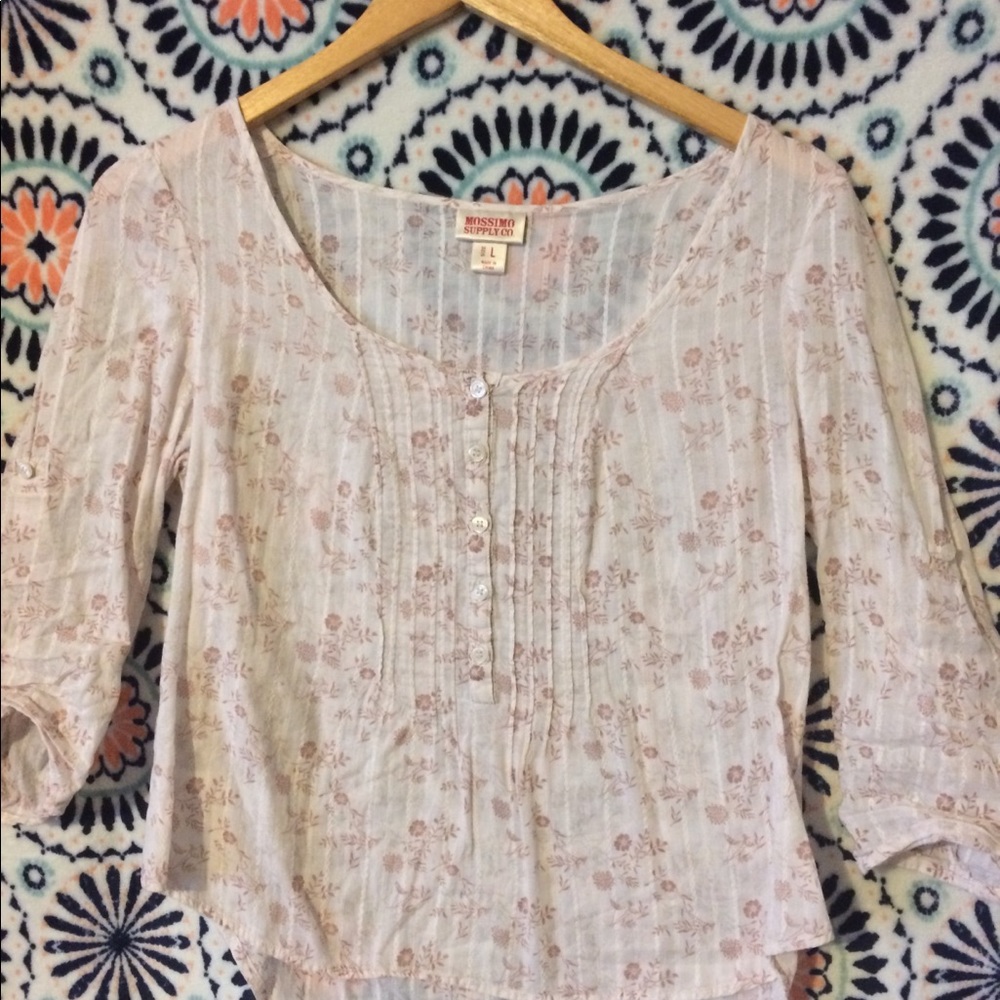 Light pink blouse